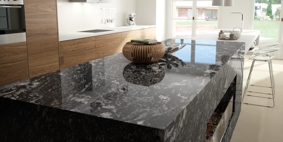 sensa granite kitchen